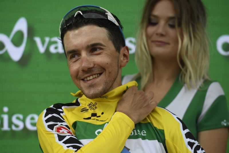 Italský cyklista Pozzovivo. Italský cyklista Pozzovivo.