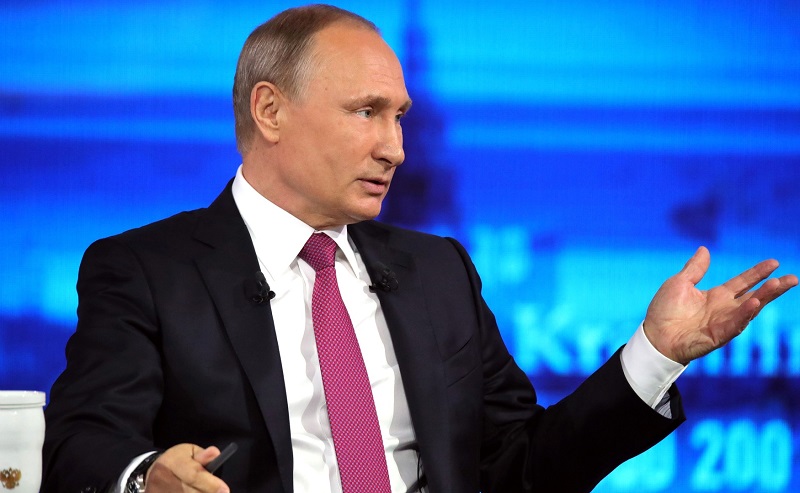 Ruský prezident Vladimir Putin. Ruský prezident Vladimir Putin.