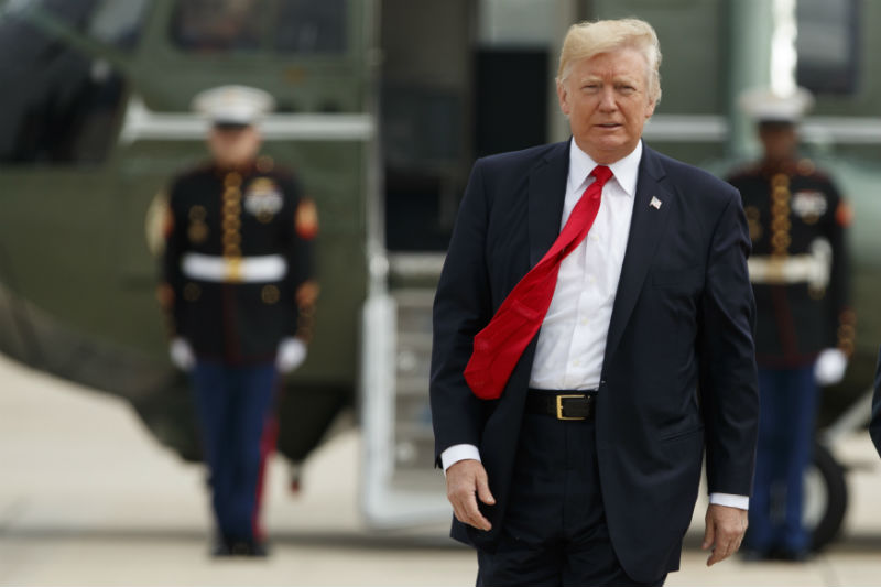 Americký prezident Donald Trump. Americký prezident Donald Trump.