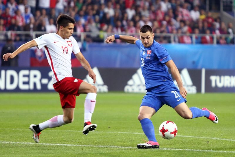 Fotbalisté Slovensko porazili Polsko 2:1.