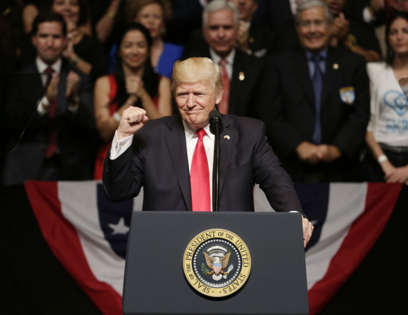 Americký prezident Donald Trump. Americký prezident Donald Trump.