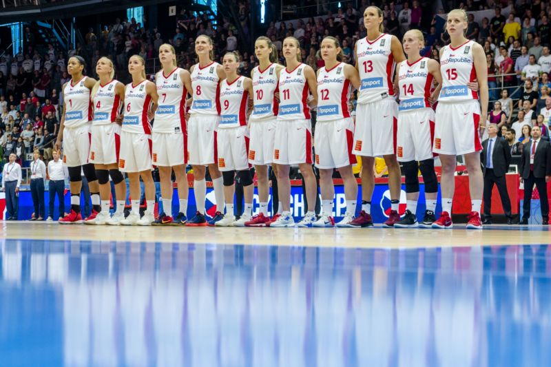 České basketbalové reprezentantky. 