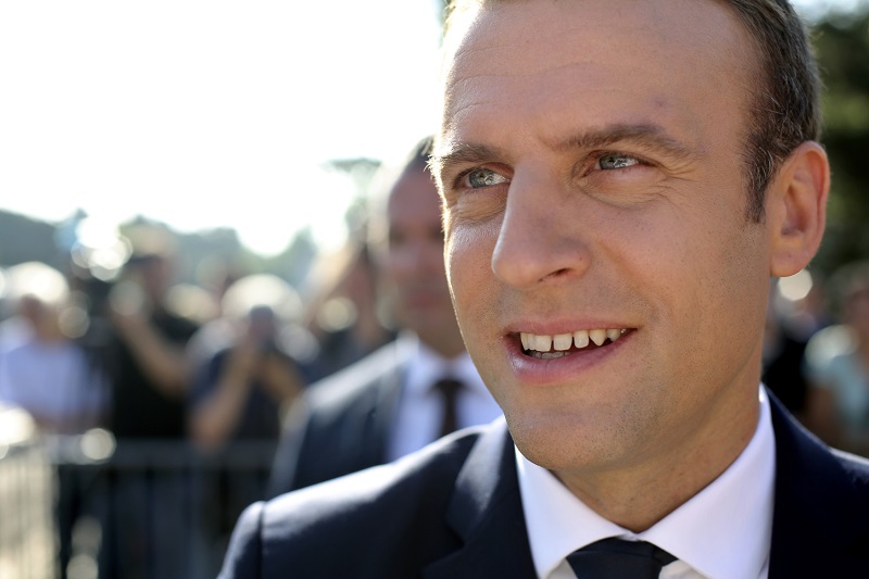 Francouzský prezident Emmanuel Macron. Francouzský prezident Emmanuel Macron.
