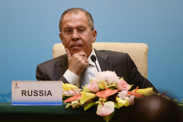 Ruský ministr zahraničí Sergej Lavrov.