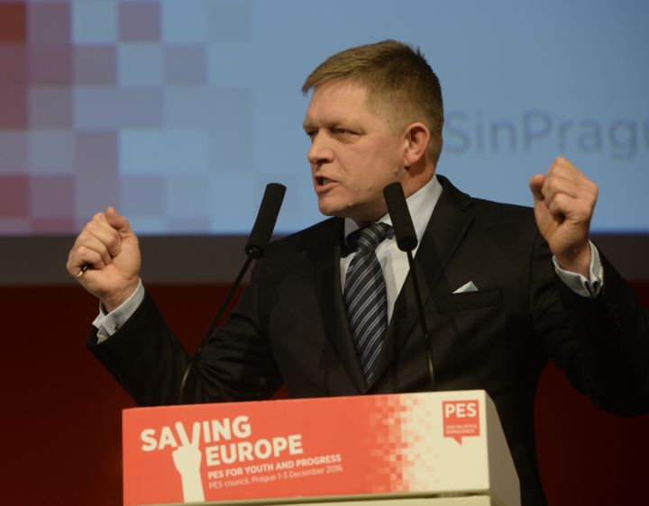 Slovenský premiér Robert Fico. 