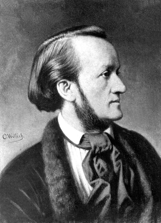 Skladatel Richard Wagner. Skladatel Richard Wagner.