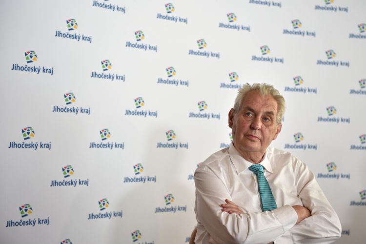 Prezident Miloš Zeman.