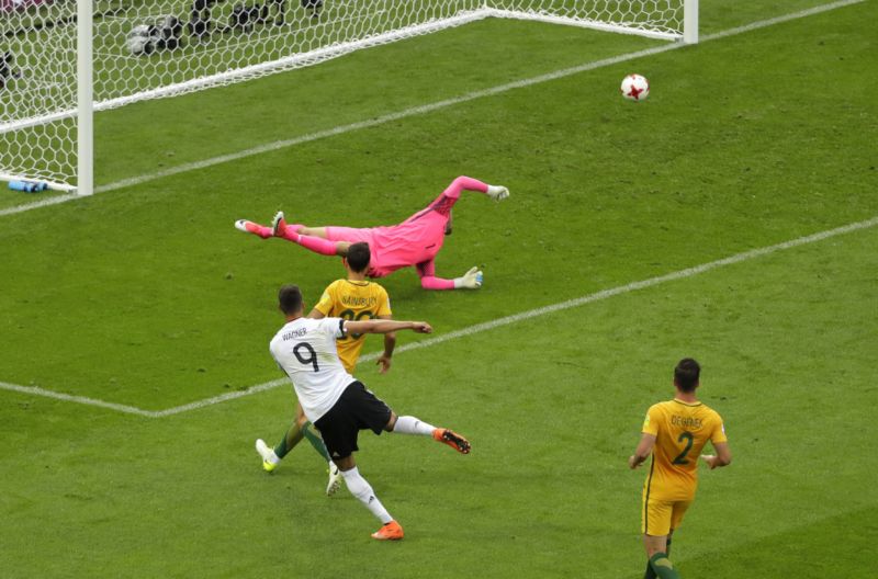 Fotbalisté Německa porazili Austrálii. Fotbalisté Německa porazili Austrálii.