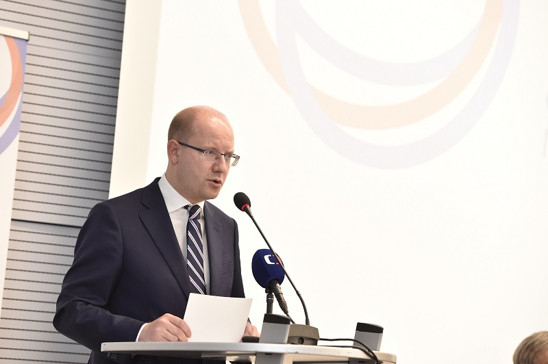 Premiér Bohuslav Sobotka. Premiér Bohuslav Sobotka.