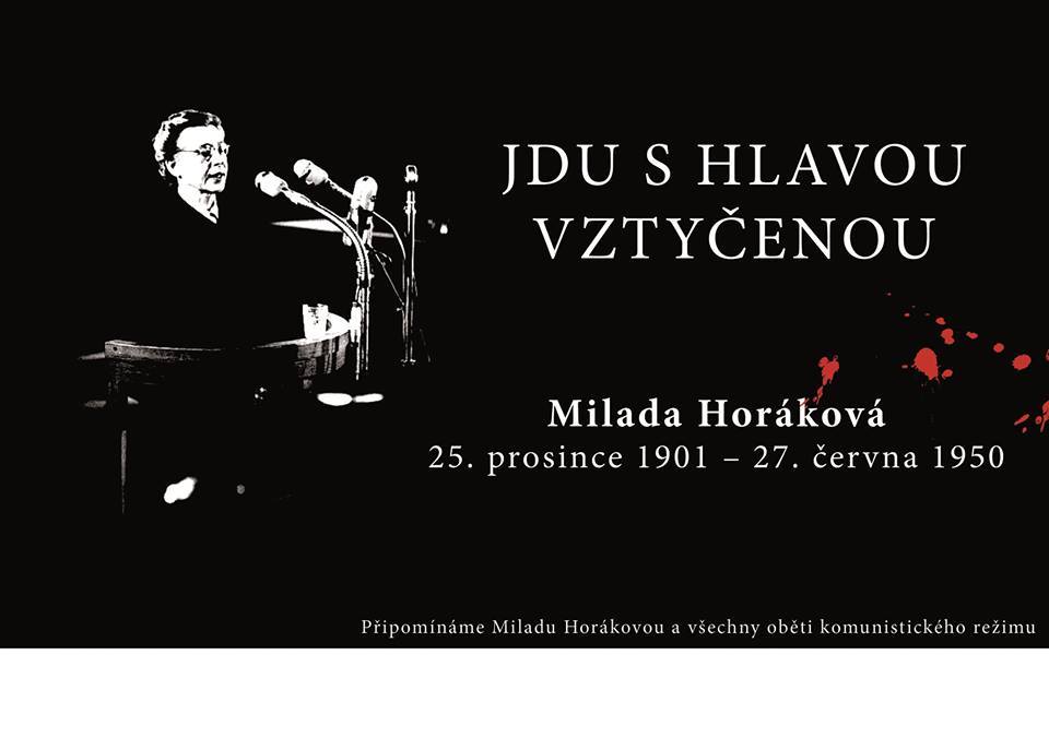 Milada Horáková, oběť justiční vraždy.