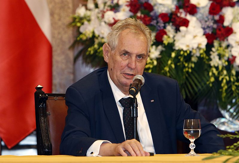 Prezident Miloš Zeman.