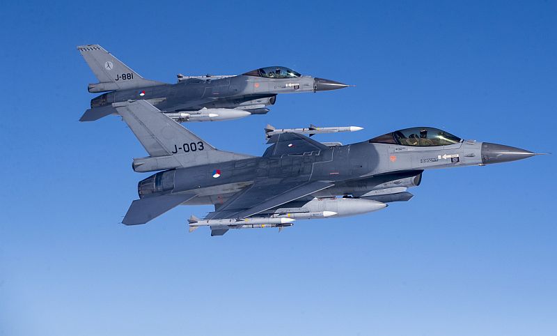 Stíhačky F-16 (ilustrační foto).