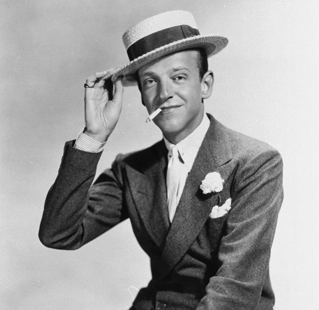 Herec a tanečník Fred Astaire.