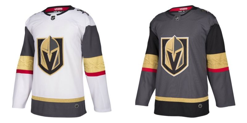 Nová sada dresů pro nový tým z Las Vegas. Nová sada dresů pro nový tým z Las Vegas.