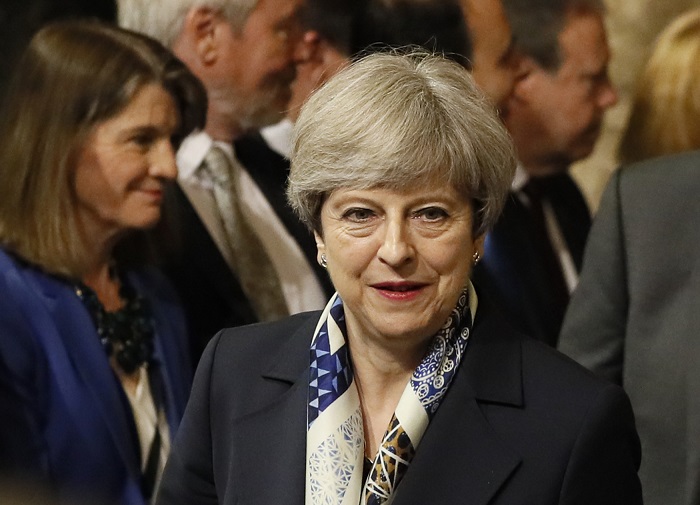 Premiérka Theresa Mayová.