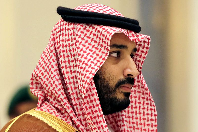 Saúdskoarabský korunní princ Muhammad bin Salmán.