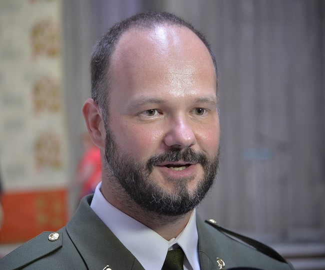 Petr Geřábek, vojenský lékař.