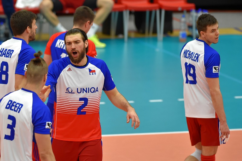 Česká volejbalová reprezentace.