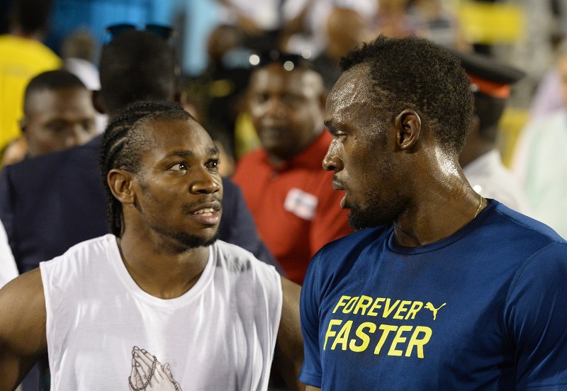 Yohan Blake s Usainem Boltem (ilustrační foto)