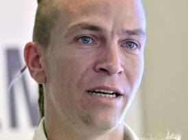 Předseda Pirátů Ivan Bartoš.