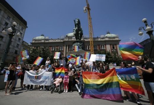 Gay Pride v srbské metropoli.