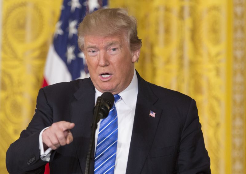 Prezident Donald Trump. 