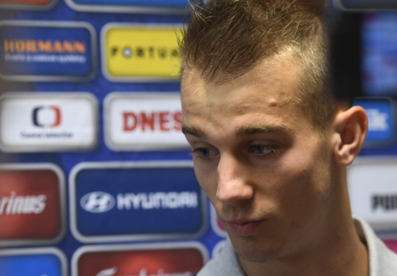 Fotbalista Václav Černý při jednom z rozhovorů.