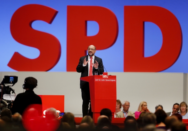 Šéf strany Martin Schulz.