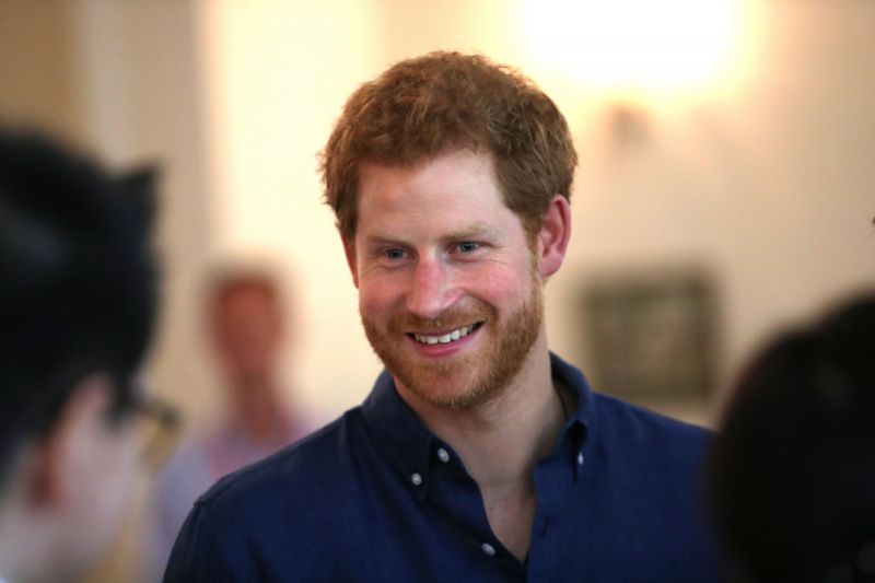 Princ Harry.