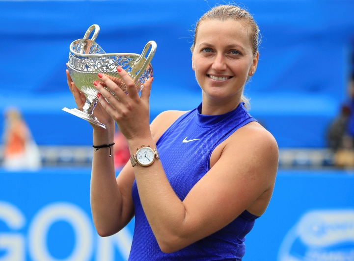 Vítězství v Birminghamu pomohlo Petře Kvitové k posunu na žebříčku WTA.