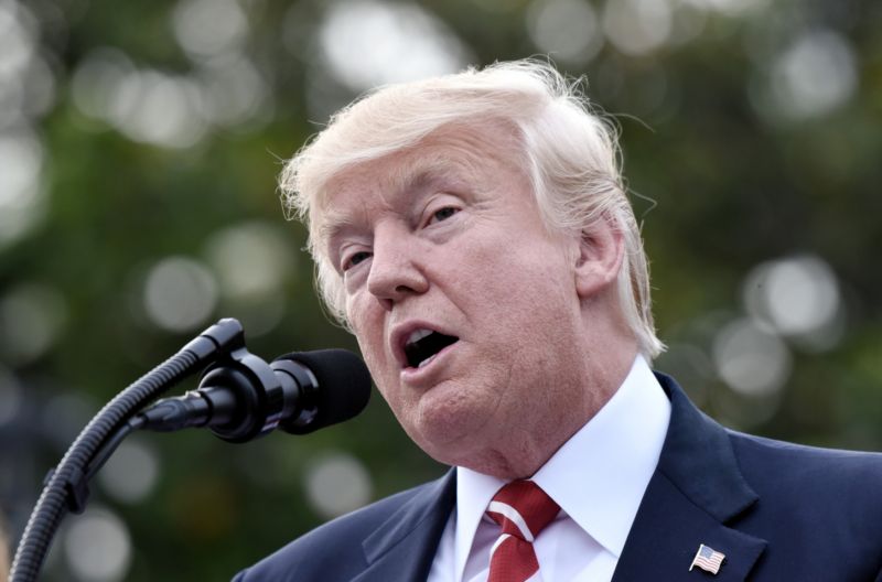 Prezident Donald Trump.