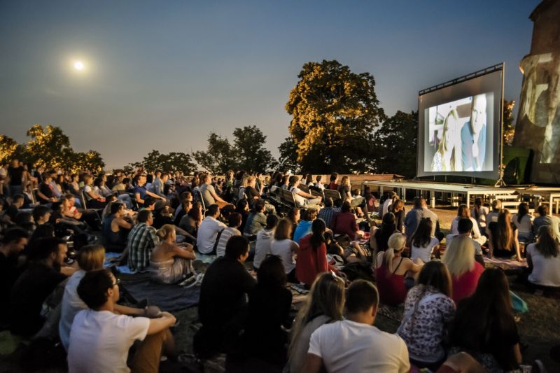Letní kino na Špilberku. 