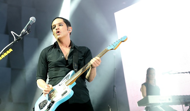 Zpěvák Brian Molko.