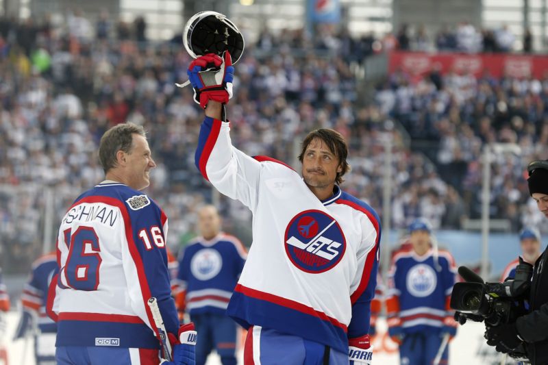 Finská hokejová legenda Teemu Selänne je v Síni slávy.