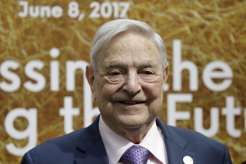 Miliardář George Soros.