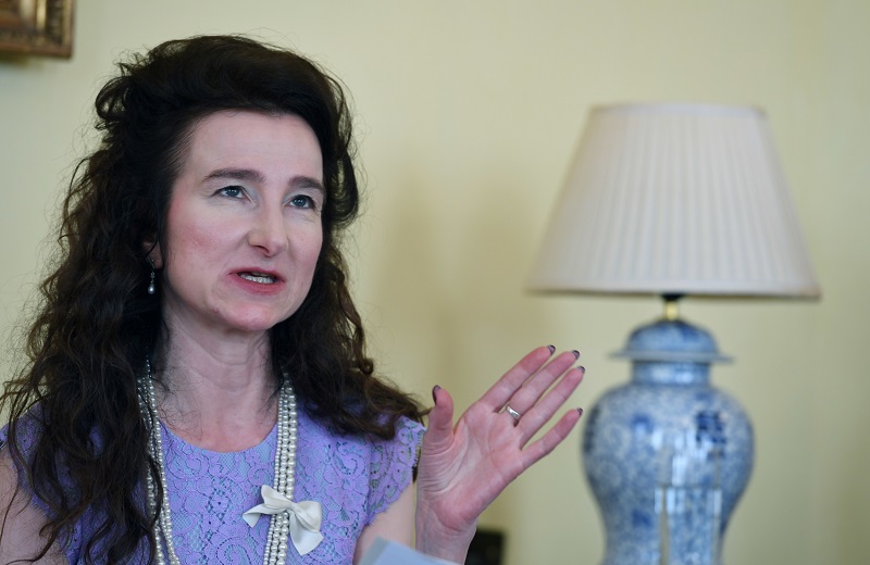 Britská velvyslankyně Jan Thompsonová vystoupila 28. června v Praze na briefingu k vládnímu návrhu podmínek pro občany EU žijící v Británii a Brity žijící v EU, který se týká jejich práv a postavení po brexitu. Britská velvyslankyně Jan Thompsonová vystoupila 28. června v Praze na briefingu k vládnímu návrhu podmínek pro občany EU žijící v Británii a Brity žijící v EU, který se týká jejich práv a postavení po brexitu.