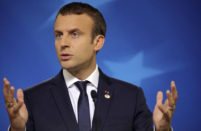 Emmanuel Macron. Emmanuel Macron.