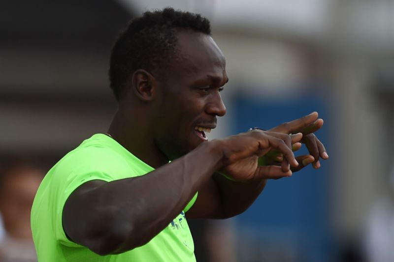 Jamajský sprinter Usain Bolt.