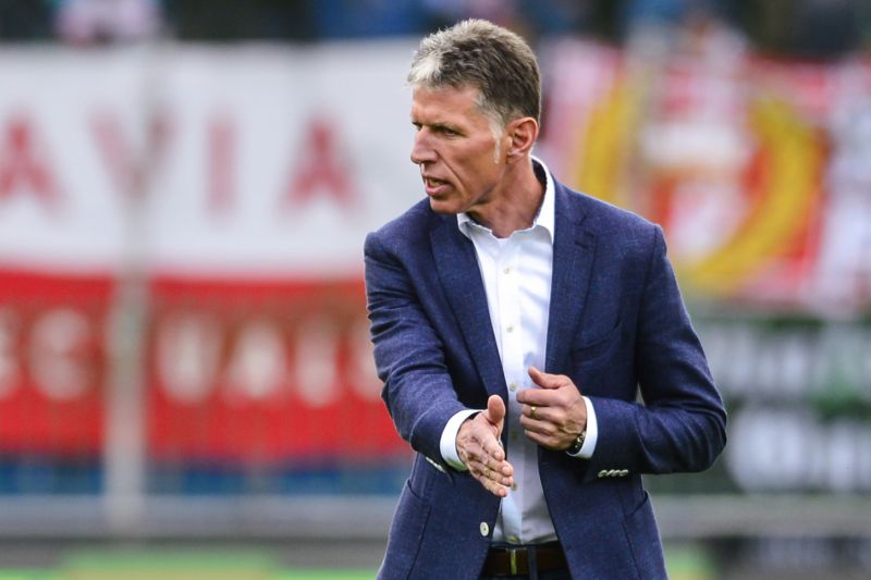 Trenér Slavie Jaroslav Šilhavý.
