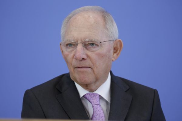 Německý ministr financí Wolfgang Schäuble.