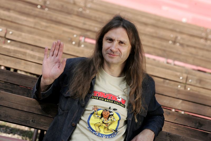 Pořadatel festivalu Martin Věchet.
