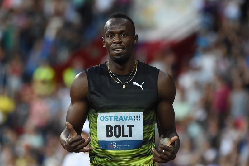 Usain Bolt se rozloučil s Ostravou. 