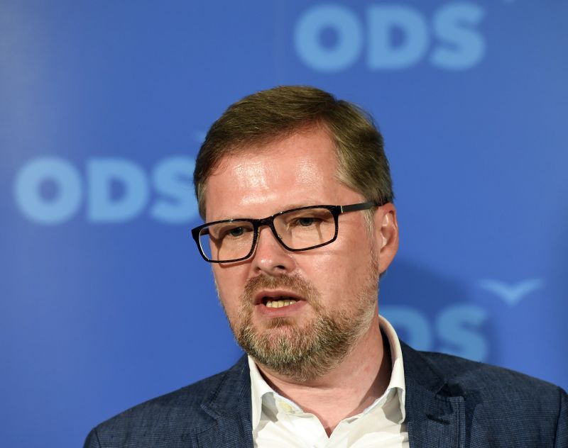 Předseda ODS Petr Fiala.