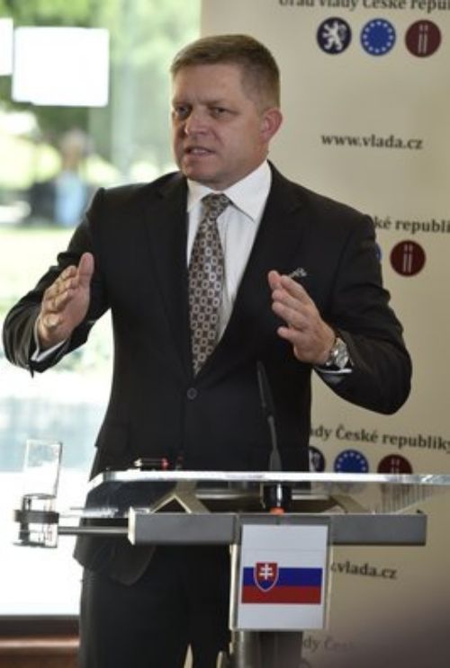 Slovenský premiér Robert Fico. 