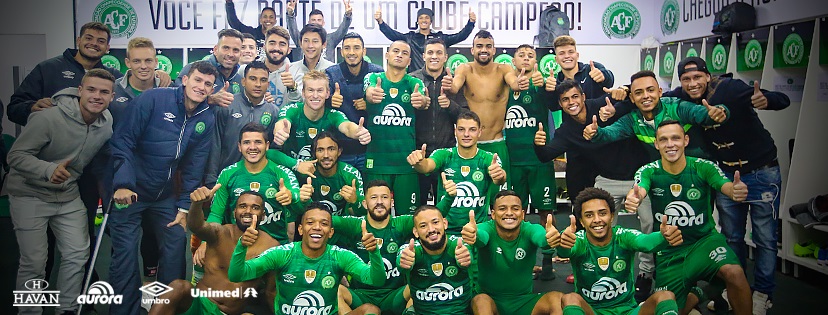 Fotbalisté brazilského Chapecoense. Fotbalisté brazilského Chapecoense.