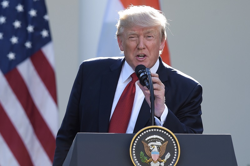 Americký prezident Donald Trump. Americký prezident Donald Trump.