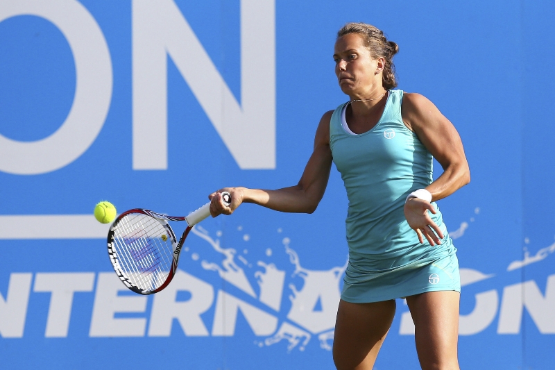 Barbora Strýcová vypadla v Eastbourne ve čtvrtfinále a její zápasy se opět neobešly bez hlasitých slovních projevů.