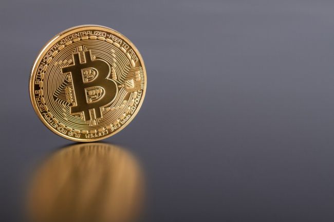 Digitální měna bitcoin.