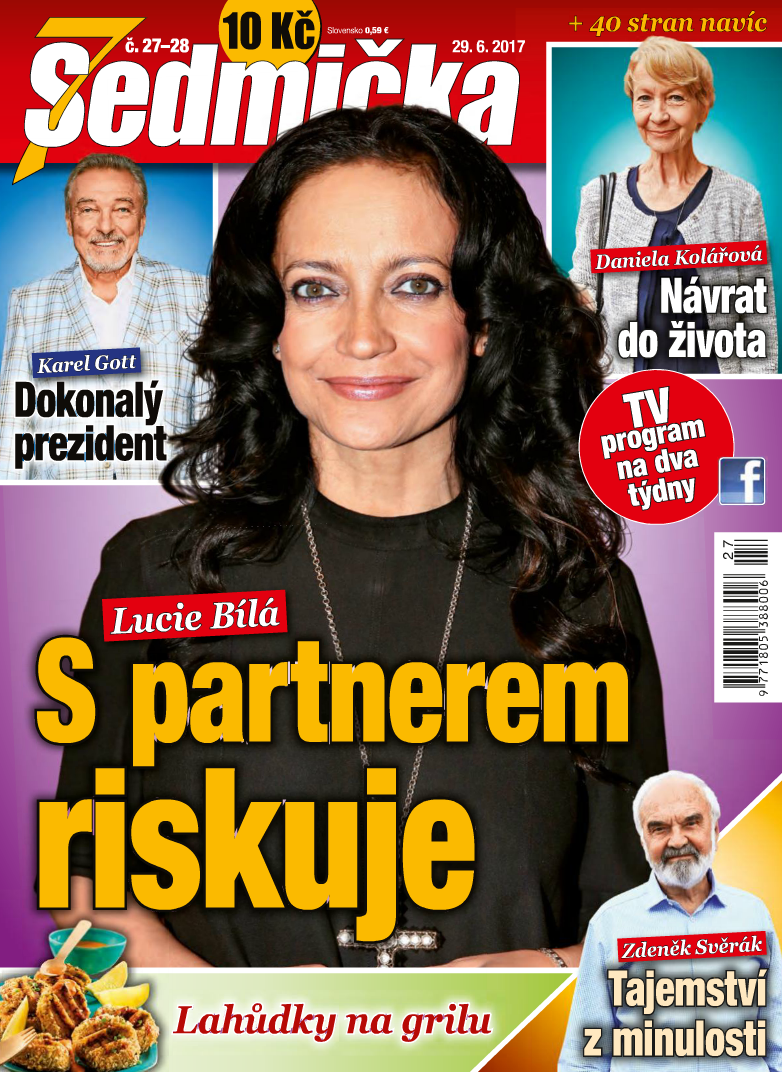 Aktuální dvojčíslo časopisu Sedmička právě v prodeji.