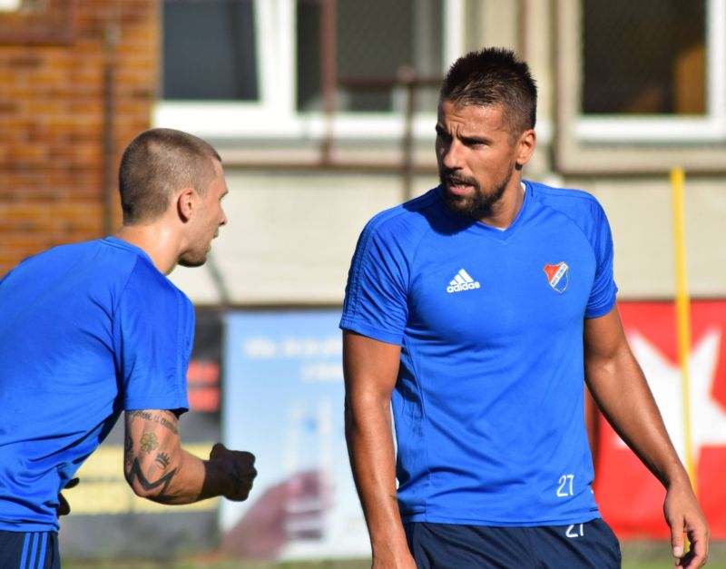 Fotbalista Milan Baroš už trénuje s Baníkem.